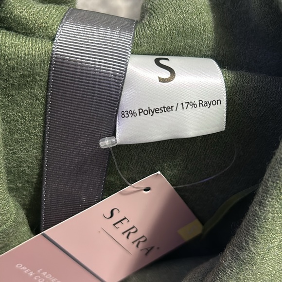 Serra Women's Cardigan Open Front Relaxed Fit - Picture 8 of 10